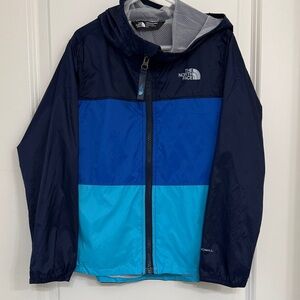 The North Face Navy and Aqua Block Jacket